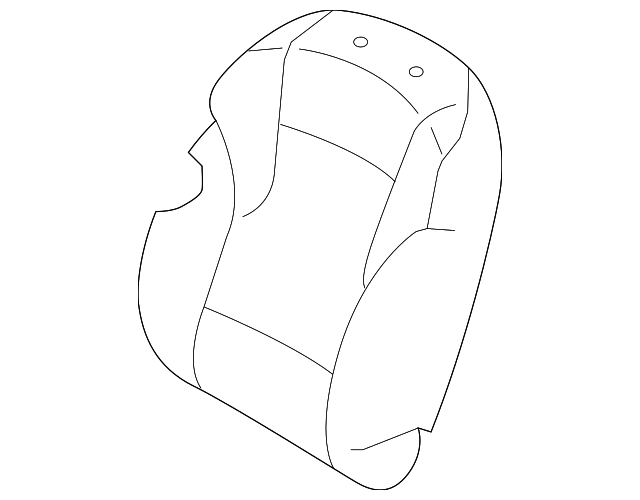 88460-4R300-Y5S Деталь SEAT BACK COVER
