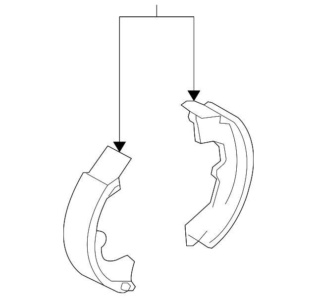 04495-02050 REAR SHOES