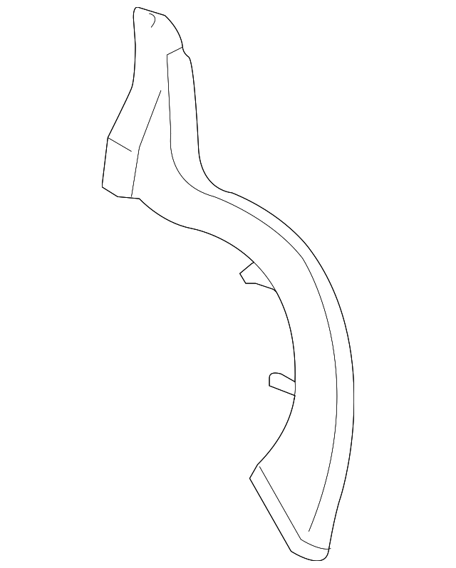 94516AG06A Деталь HINGE COVER, LEFT