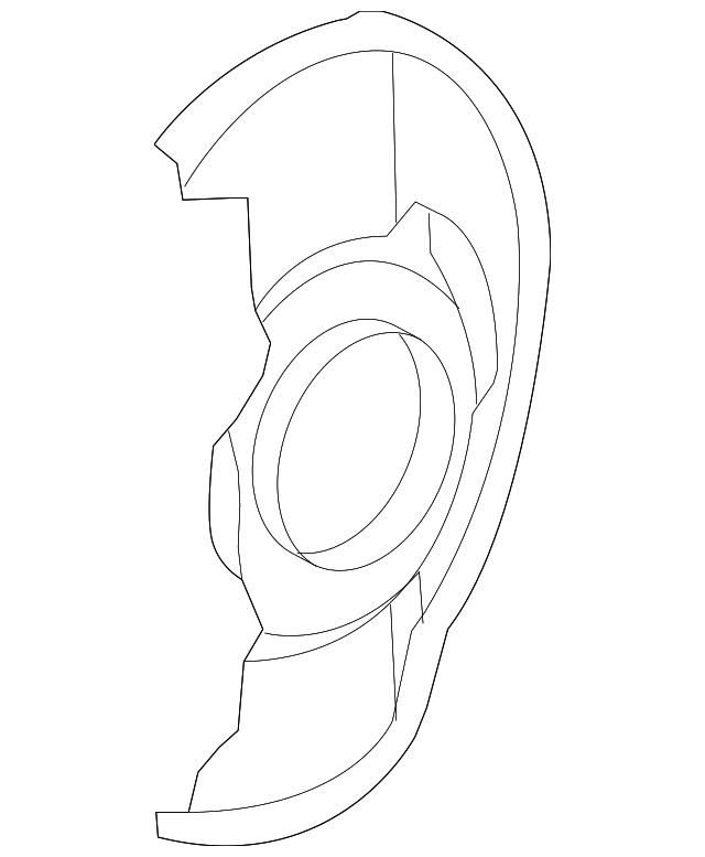 45255-T0A-A00 SPLASH GUARD, FR.