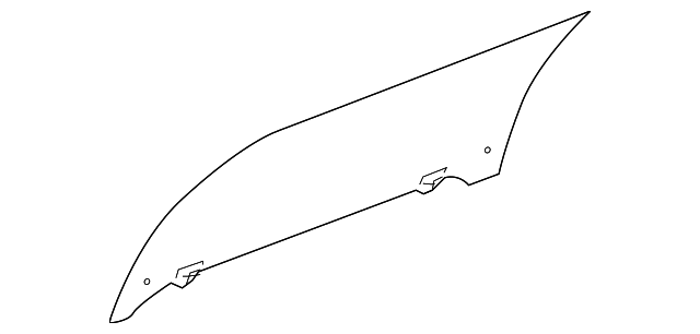 15224499 Деталь LIFT GATE GLASS