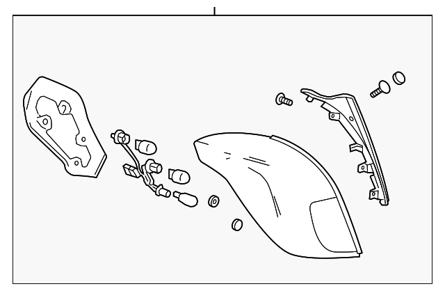 95089717 TAIL LAMP ASSY, RIGHT