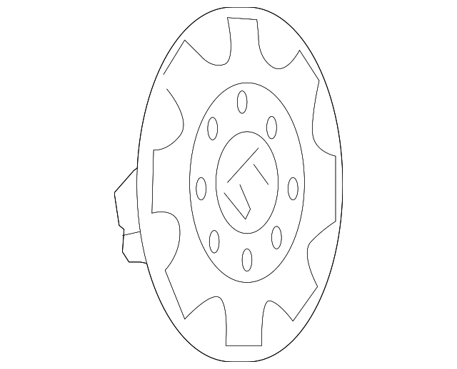 9597690 CENTER CAP
