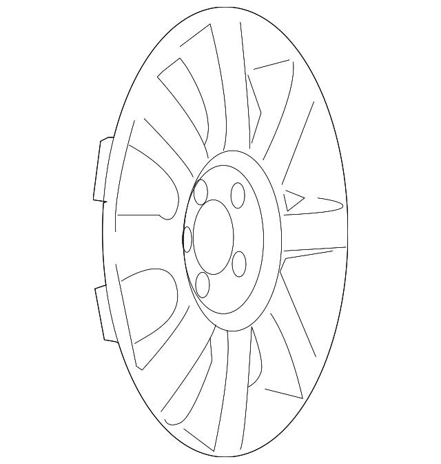 9597325 WHEEL COVER