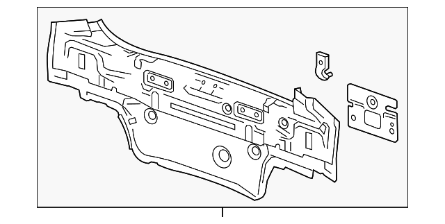 94576193 REAR BODY PANEL