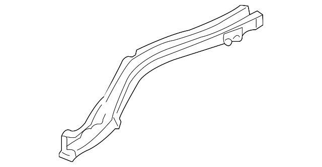 52150FC230 Деталь REAR RAIL, LEFT