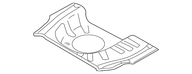 52120FC200 Деталь REAR FLOOR PAN