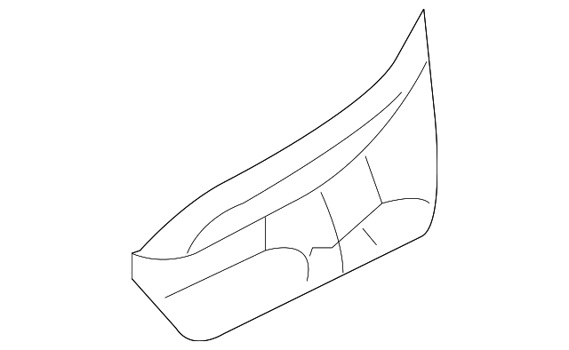 52154FA090 Деталь EXTENSION, LEFT