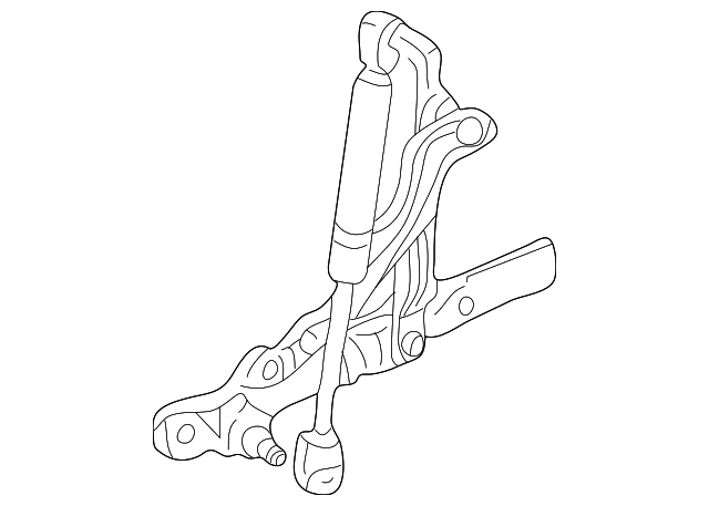10419581 Деталь SUPPORT STRUT, LEFT