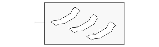 65924-A9000 Деталь REAR FLOOR PAN REAR BRACKET