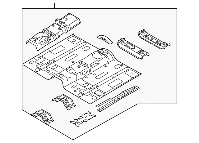 EGY1-53-60XE Деталь FLOOR PAN ASSY
