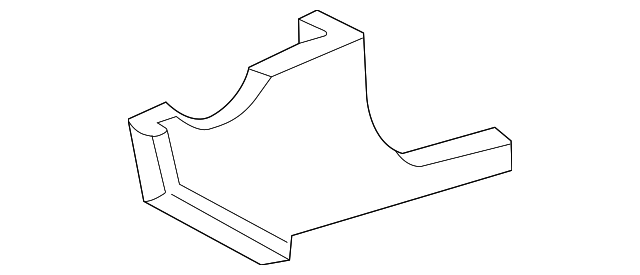 6W7Z-5402344-AAC Деталь KICK PANEL, RIGHT