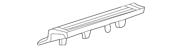 6W7Z-5413228-BAC Деталь SILL PLATE, RIGHT