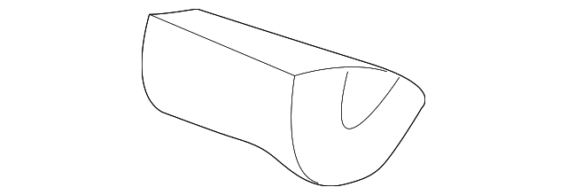 F2AZ5403701A Деталь WINDSHIELD PILLAR TRIM RETAINER, LEFT