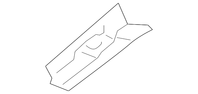 65218-0W000 Деталь SIDE REINF, LEFT