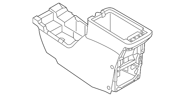 8011B684XA REAR CONSOLE