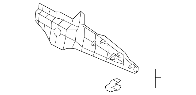 8011B305XA SIDE TRIM, RIGHT