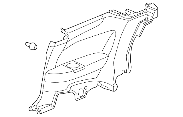 83730-SDN-A01ZA Деталь LINING ASSY., R. RR. SIDE *NH167L* (GRAP