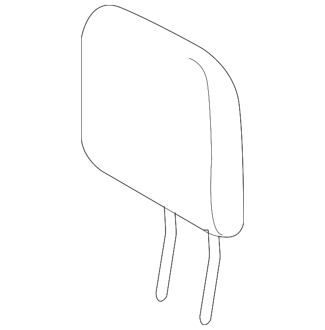 71960-60232-B1 Деталь HEADREST, CENTER, LEFT