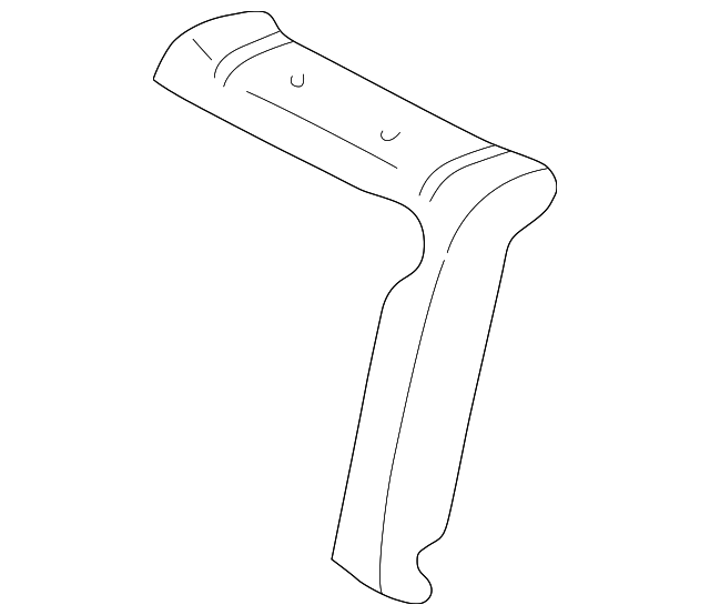 71507-02050 Деталь SEAT BACK PAD