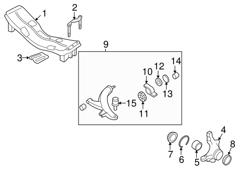 Impreza SUSPENSION COMPONENTS 3