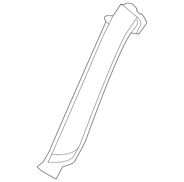 5C3-810-149-B Деталь OUTER PILLAR, LEFT