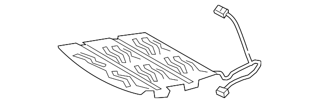 89190-A7100 Деталь SEAT CUSHION HTR, LEFT