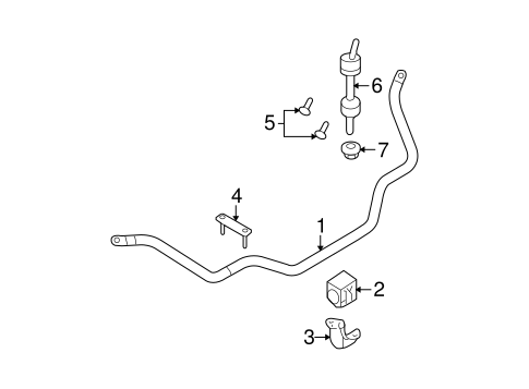 F-150 STABILIZER BAR & COMPONENTS