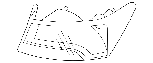 92411-1M310 Деталь LENS & HOUSING, LEFT