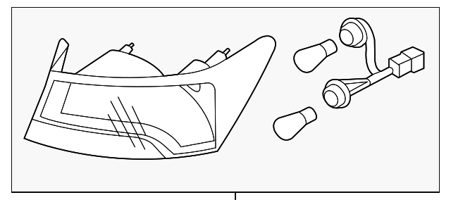 92402-1M310 Деталь TAIL LAMP ASSY, RIGHT