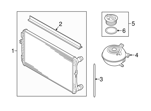 Golf RADIATOR & COMPONENTS 3