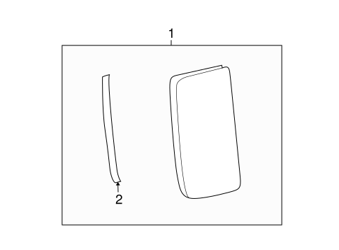 Outback REAR REFLECTOR
