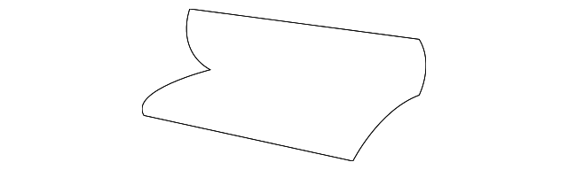 91017FA020 Деталь ROOF MOLDING CLIP, LEFT