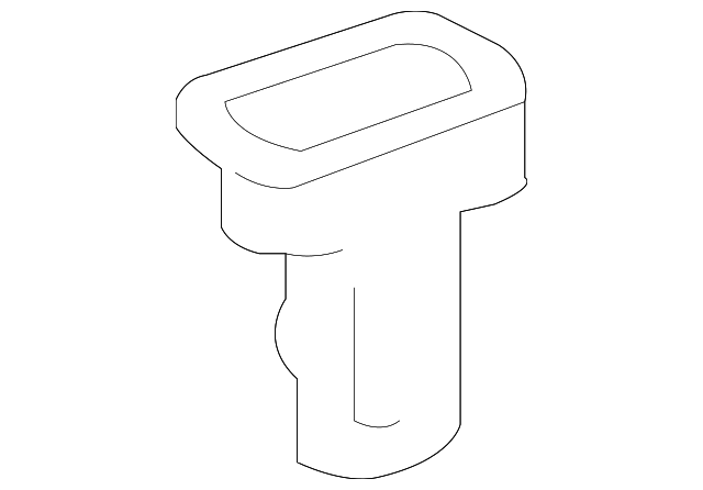 75392-50070 Деталь LOWER COVER RETAINER, RIGHT
