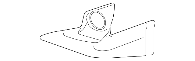 76851-53020-A2 LOWER COVER, RIGHT