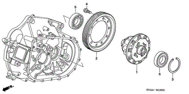 CIVIC COUPE DIFFERENTIAL (2.0L)