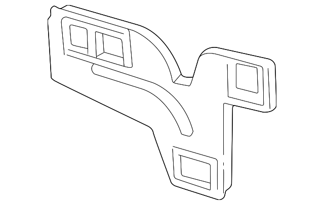 55036668 Деталь CENTER DUCT
