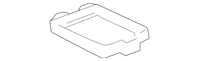 82672-30131 JUNCTION BLOCK LOWER COVER, LEFT