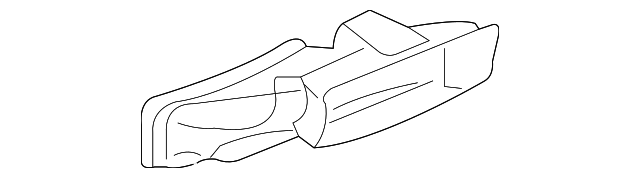 5029901AA Деталь AIR DUCT, LEFT