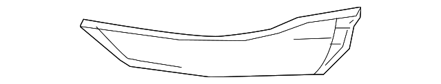 04717-T1W-A91 Деталь FACE, R. RR. BUMPER SIDE (LOWER) (DOT)