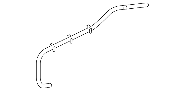 68175017AA Деталь DRAIN TUBE, LEFT