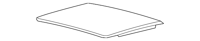 68081057AC Деталь SUNROOF GLASS