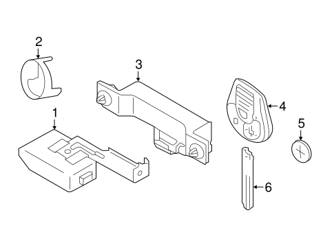 City Express KEYLESS ENTRY COMPONENTS
