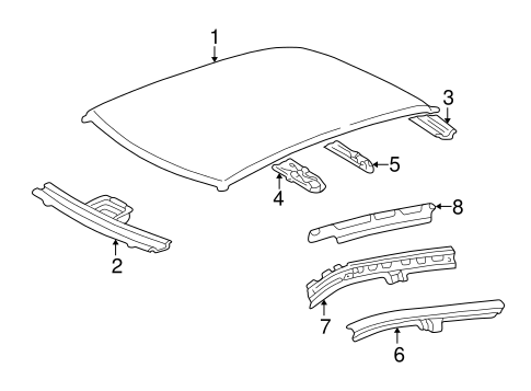 IS300 ROOF & COMPONENTS