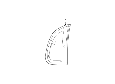 PT Cruiser GLASS & HARDWARE