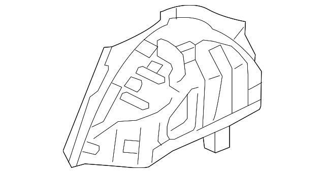 64730-SZA-A00ZZ Деталь WHEELHOUSE, L. RR.