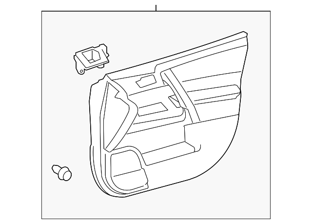 67610-48711-E1 Деталь DOOR TRIM PANEL, RIGHT