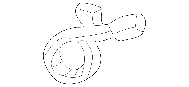 73480-06010-A0 Деталь BUCKLE, LEFT