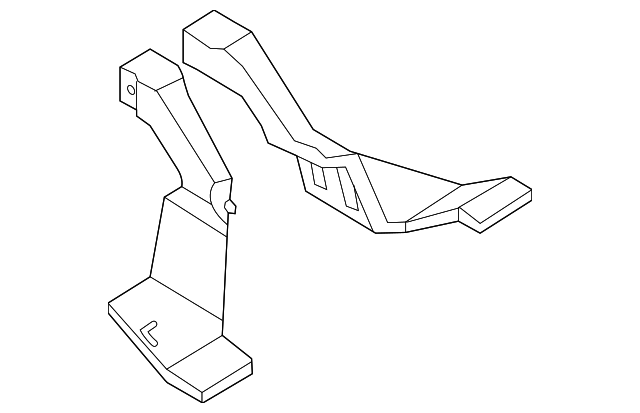 7465386Z00 Деталь LOWER DUCT, LEFT