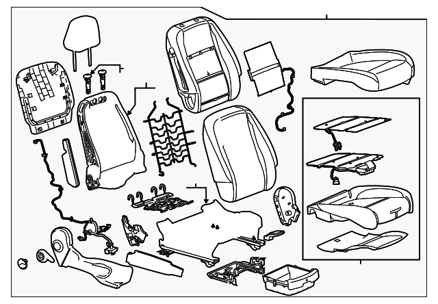 95136147 SEAT ASSY